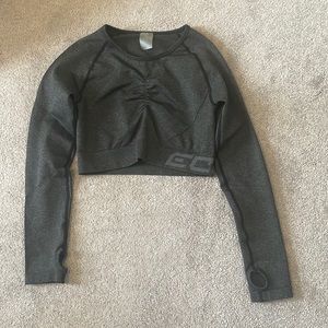 ECHT Apparel cropped long-sleeve shirt